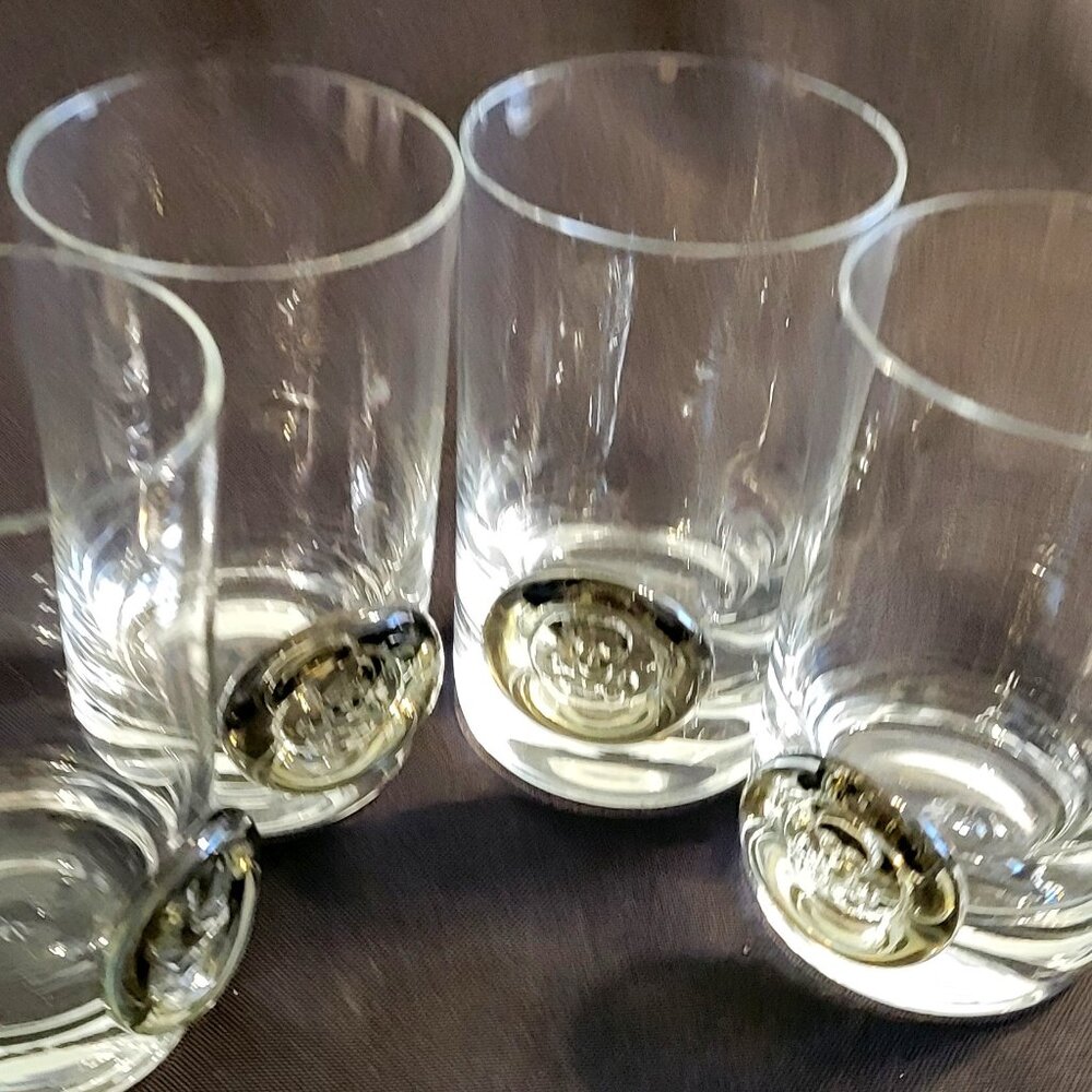 Vintage Rosenthal Crystal Cocktail Glasses - Set of 4